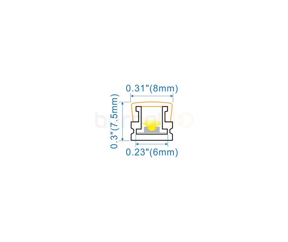 BPS080801 - 8x8mm Surface Mounted