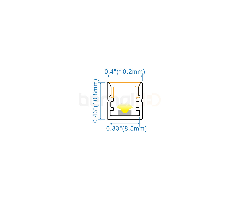 BPS101001 - 10x10mm Surface Mounted