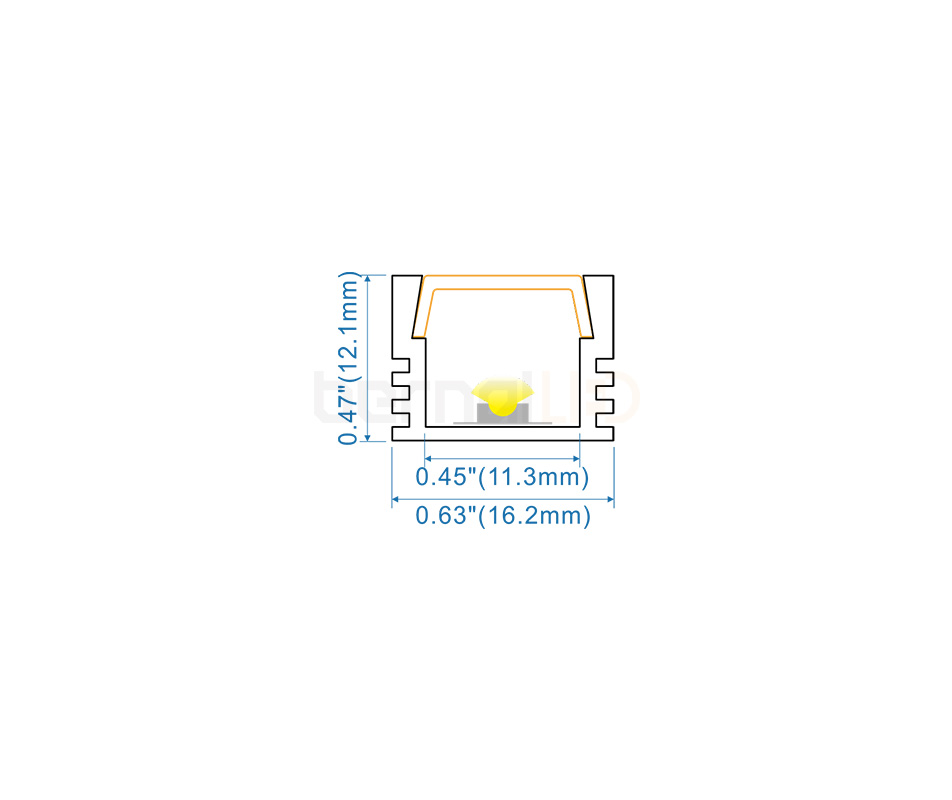BPS161201 - 16x12mm Surface Mounted